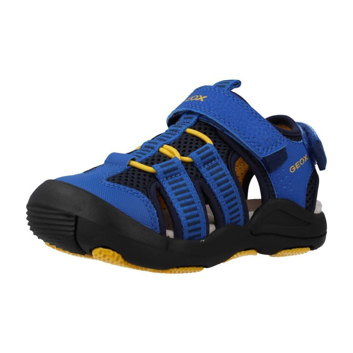 Schoenen Jongens Sandalen / Open schoenen Geox JR SANDAL KYLE Blauw