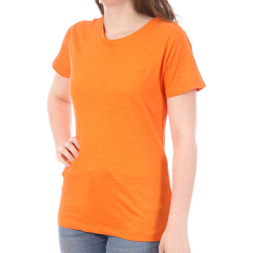 Textiel Dames T-shirts & Polo’s Joseph In  Orange
