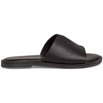 Schoenen Dames Leren slippers Tamaris 2713520 Zwart