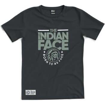 Textiel T-shirts korte mouwen The Indian Face Adventure Grijs