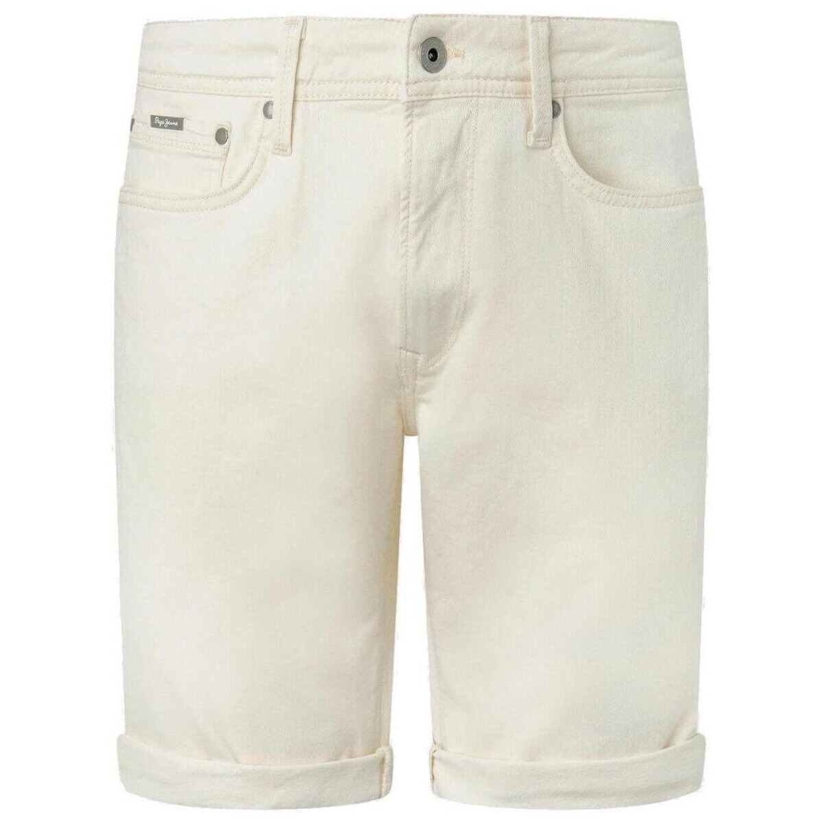 Textiel Heren Korte broeken / Bermuda's Pepe jeans  Wit