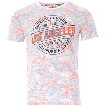 Textiel Heren T-shirts korte mouwen American People  Orange