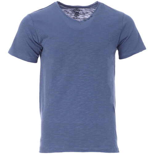 Textiel Heren T-shirts & Polo’s American People  Blauw