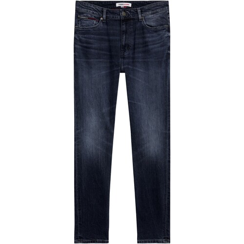 Textiel Heren Broeken / Pantalons Tommy Jeans VAQUERO CORTE SKINNY HOMBRE   DM0DM13668 Blauw