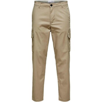 Selected PANTALON CARGO BEIGE HOMBRE SELECTED/HOMME 16080539 Other