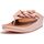 Schoenen Dames Sandalen / Open schoenen FitFlop Opalle Rubber-Chain Leather Toe-Post Sandals - ROZE - Maat 39 ROZE
