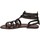 Schoenen Dames Sandalen / Open schoenen Gianluca - L'artigiano Del Cuoio 506 D MORO CUOIO Brown
