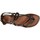 Schoenen Dames Sandalen / Open schoenen Gianluca - L'artigiano Del Cuoio 574 D MORO CUOIO Brown