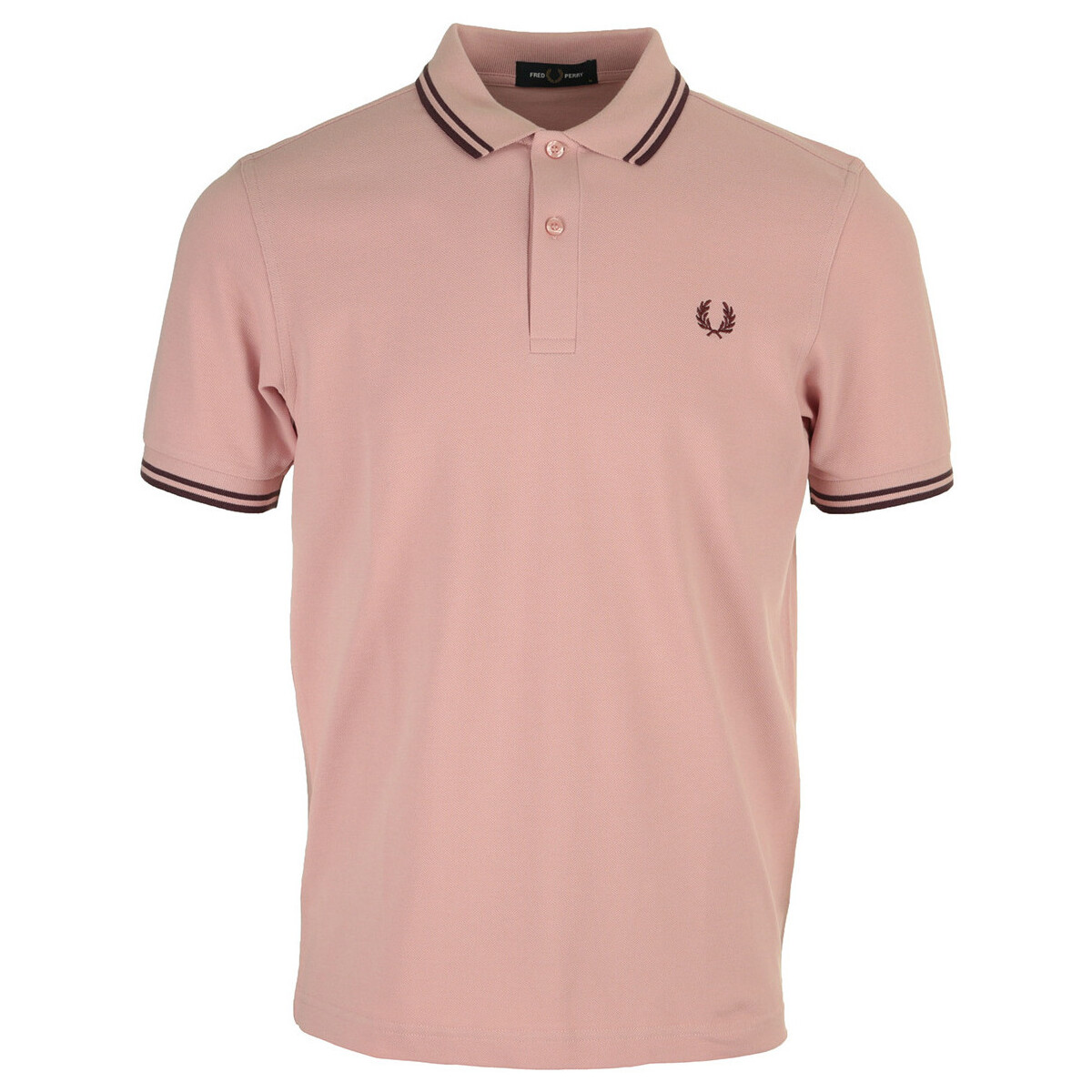 Textiel Heren T-shirts & Polo’s Fred Perry Twin Tipped Rood