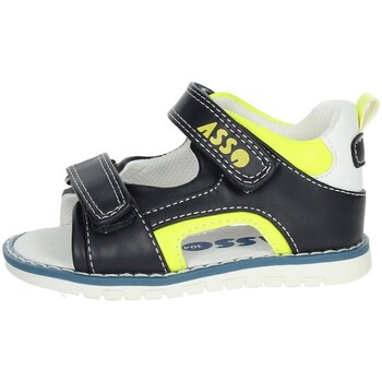 Schoenen Jongens Sandalen / Open schoenen Asso AG-15011 Blauw