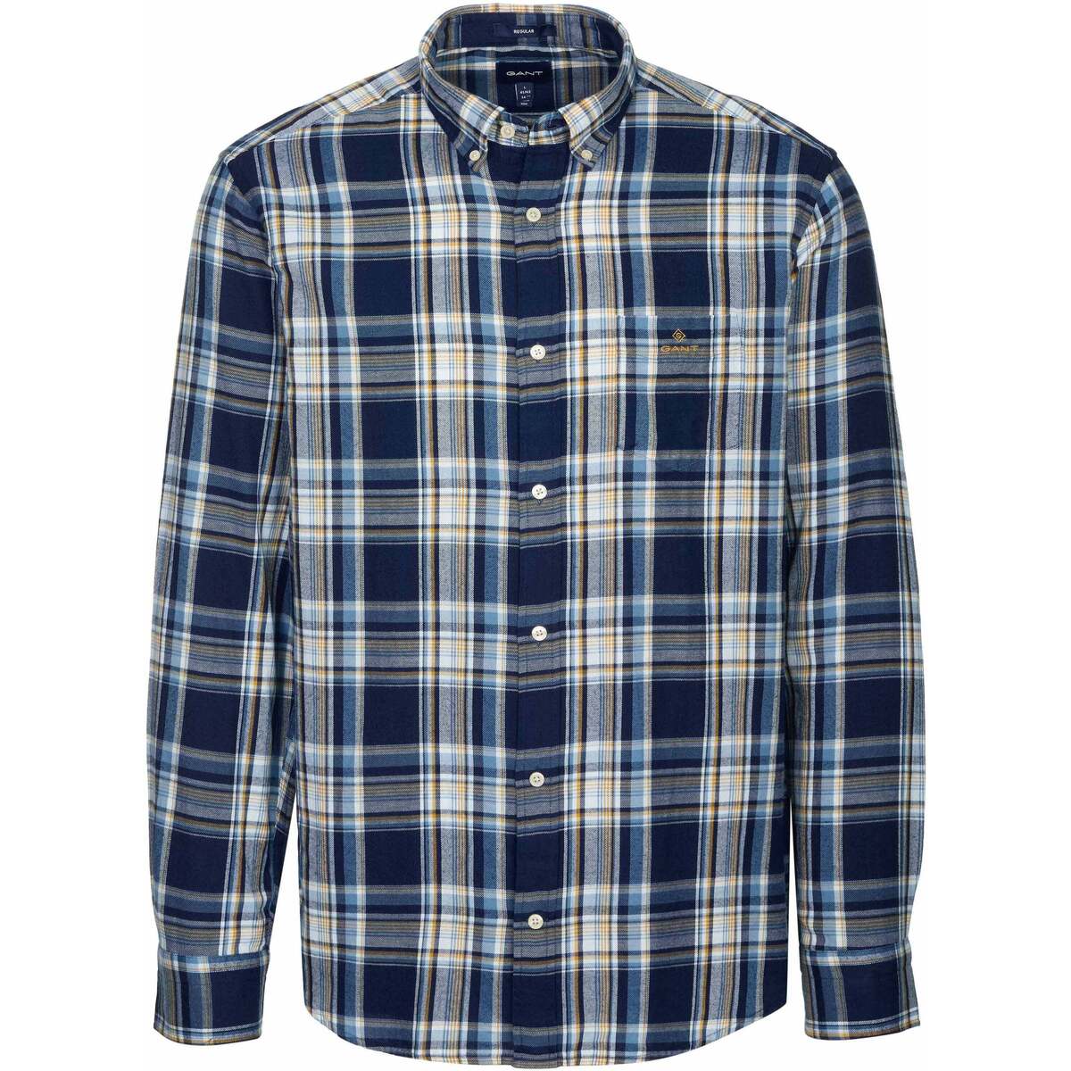 Textiel Heren Overhemden lange mouwen Gant 3019730 Blauw