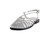 Schoenen Dames Sandalen / Open schoenen Pon´s Quintana 10380.000 Zilver