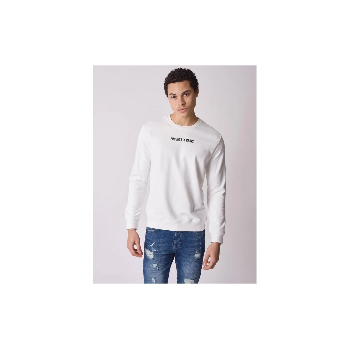 Textiel Heren Sweaters / Sweatshirts Project X Paris 2120093 Wit