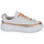 Schoenen Dames Lage sneakers JB Martin FLEUR Veau / Wit / Orange