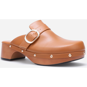 Schoenen Dames Slippers La Modeuse 67061_P155927 Brown