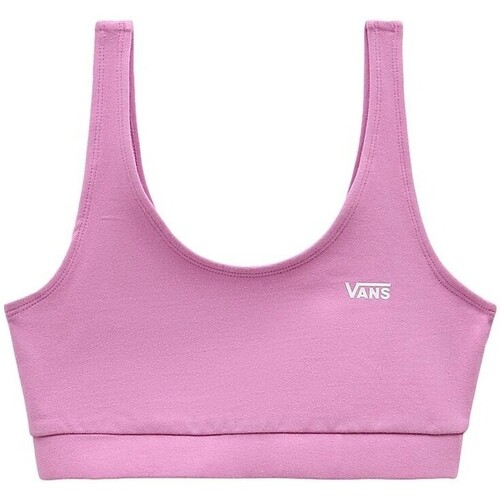 Textiel Dames T-shirts & Polo’s Vans TOP ROSA  BRALETTE FLYING V VN0A7PNCBLH1 Roze