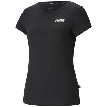 Textiel Dames T-shirts korte mouwen Puma  Zwart