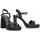 Schoenen Dames Sandalen / Open schoenen Etika 67226 Zwart
