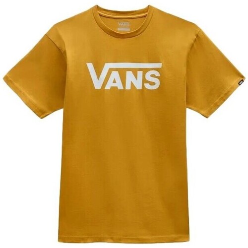 Textiel Heren T-shirts korte mouwen Vans CAMISETA HOMBRE  CLASSIC VN000GGGBX2 Geel