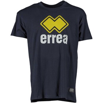 Textiel Heren T-shirts & Polo’s Errea Republic Essential Tee Man Logo 75 Mc Ad Blauw