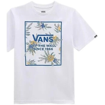 Textiel Jongens T-shirts korte mouwen Vans CAMISETA  NIO CALIFLOWER BOX-B VN00054JWHT Wit