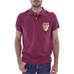 Textiel Heren T-shirts & Polo’s Roberto Cavalli QXH01G KB002 Rood