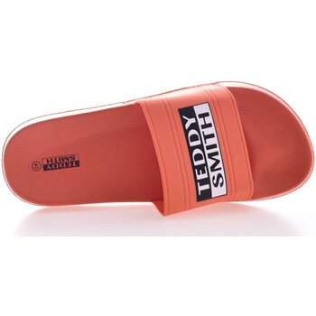 Schoenen Heren Leren slippers Teddy Smith 71457 Orange