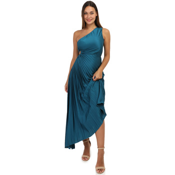 Textiel Dames Lange jurken La Modeuse 67114_P156032 Blauw