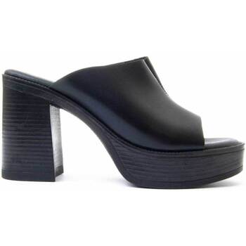 Schoenen Dames Sandalen / Open schoenen Purapiel 82540 Zwart