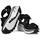 Schoenen Dames Sandalen / Open schoenen Fluchos AT104 Zwart