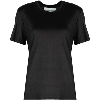 Textiel Dames T-shirts korte mouwen Silvian Heach GPP23443TS Zwart