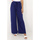 Textiel Dames Broeken / Pantalons La Modeuse 66789_P155524 Blauw