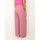 Textiel Dames Broeken / Pantalons La Modeuse 67136_P156071 Roze