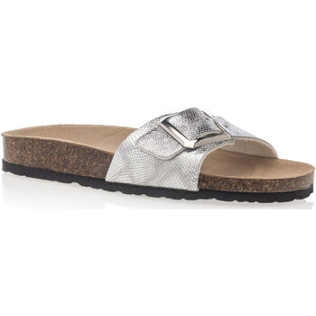 Schoenen Dames Sandalen / Open schoenen Gextop sandalen / blootsvoets vrouw grijs Zilver