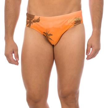 Textiel Heren Zwembroeken/ Zwemshorts Bikkembergs BKK2MSP08-ORANGE Orange