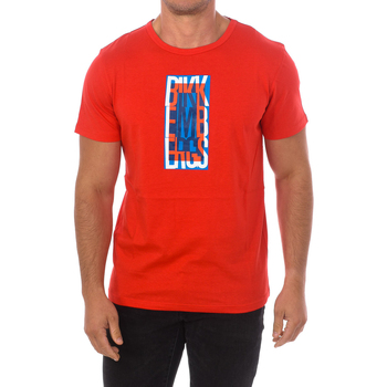 Textiel Heren T-shirts korte mouwen Bikkembergs BKK2MTS04-RED Rood