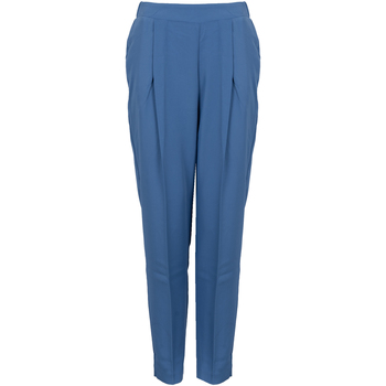 Textiel Dames Broeken / Pantalons Silvian Heach GPP23198PA Blauw