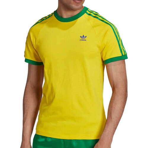 Textiel Jongens T-shirts & Polo’s adidas Originals  Geel