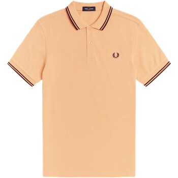 Fred Perry Fp Twin Tipped Fred Perry Shirt Orange