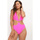 Textiel Dames Bikini's La Modeuse 66430_P154393 Roze