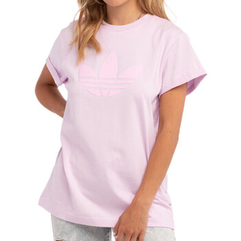 Textiel Meisjes T-shirts & Polo’s adidas Originals  Roze
