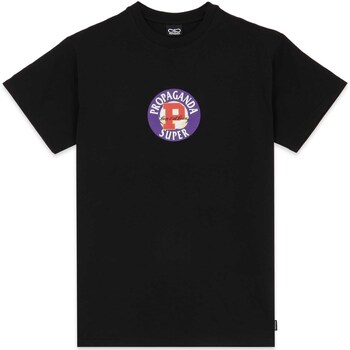 Textiel Heren T-shirts & Polo’s Propaganda T-Shirt M/M Zwart