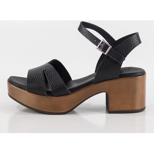 Schoenen Dames Sandalen / Open schoenen Keslem Sandalias  en color negro para Zwart