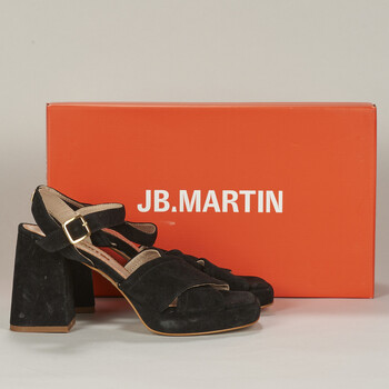 Schoenen Dames Sandalen / Open schoenen JB Martin ORPHEE Croute / Velours / Zwart
