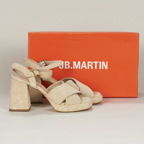 Schoenen Dames Sandalen / Open schoenen JB Martin ORPHEE Croute / Velours / Beige