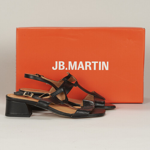 Schoenen Dames Sandalen / Open schoenen JB Martin VIOLAINE Nappa / Zwart