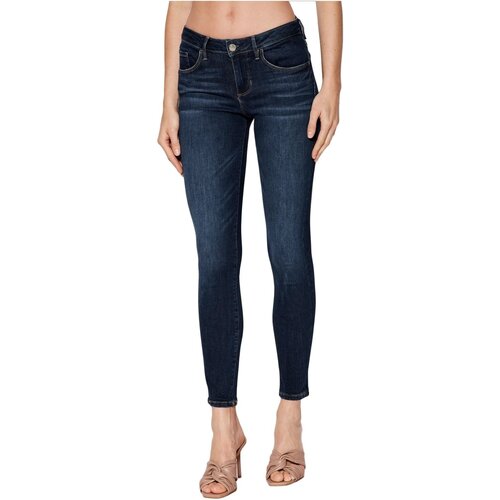 Textiel Dames Skinny jeans Guess W2YA99 D4Q03 Blauw