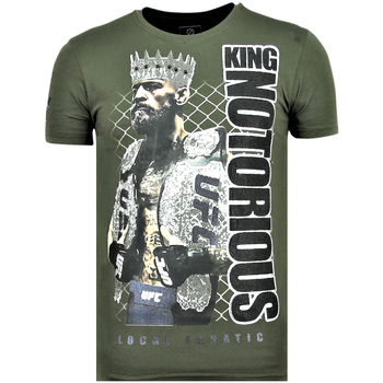 Textiel Heren T-shirts korte mouwen Local Fanatic King Notorious Zomer G Groen
