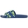 Schoenen Heren Leren slippers Versace Jeans Couture 71YA3SQ1 Blauw