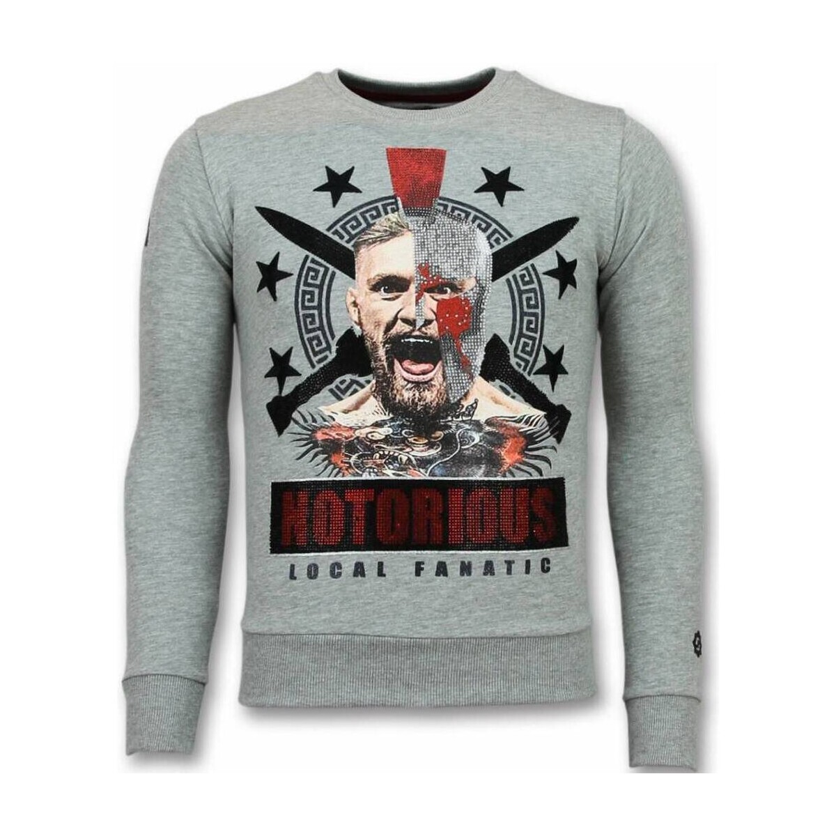 Textiel Heren Sweaters / Sweatshirts Local Fanatic Conor Notorious Grijs